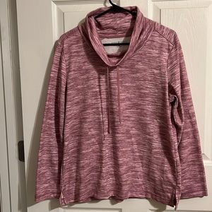 Karen Scott Sport Cowl Neck Pullover